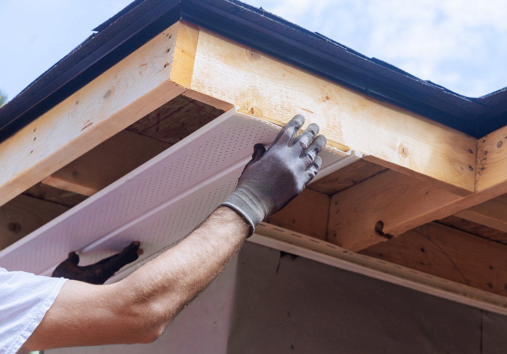 Damaged roof fascia board repair and replacement in Broward County, FL RainShield Roofing
